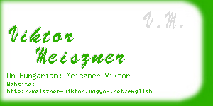 viktor meiszner business card